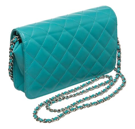 chanel teal wallet|Chanel wallet discount code.